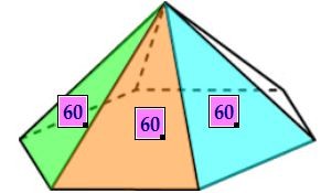 B10. Площадь боковой поверхности правильной шестиугольной пирамиды (вар. 49)