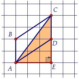 B3. Найти диагональ параллелограмма по клеткам (вар. 47)