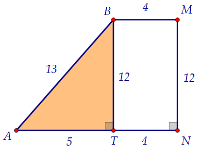 18(C4). В равнобедренной трапеции АВСD точки М и N – середины оснований (вар. 103)