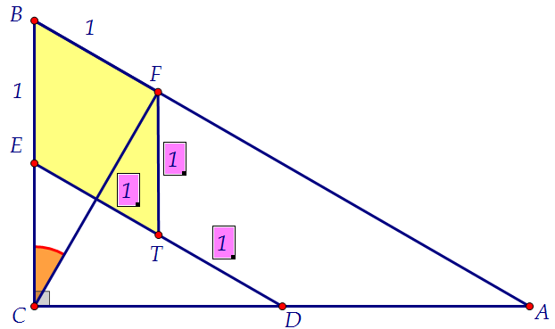 Прямая, параллельная гипотенузе АВ треугольника АВС... (вар. 146)